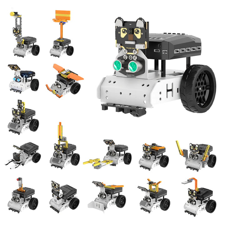 Hiwonder AiNova Pro 16-in-1 Programmable Building Robotic Kit