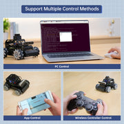 Hiwonder MentorPi M1 Raspberry Pi Robot Car – Mecanum wheel ROS2 Robot, with LLM ChatGPT, SLAM and AI Vision and Voice Interaction