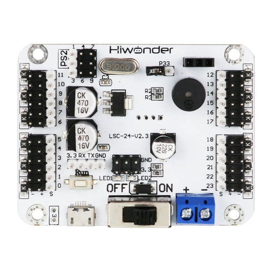 LSC-24: Hiwonder 24 Channel Digital Servo Controller with 16M Memory/Arduino Compatible