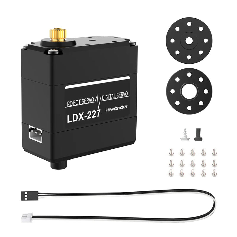 Load image into Gallery viewer, Hiwonder LDX-227 Full Metal Gear Digital Servo with Dual Ball Bearing for Robot(Control Angle 270)
