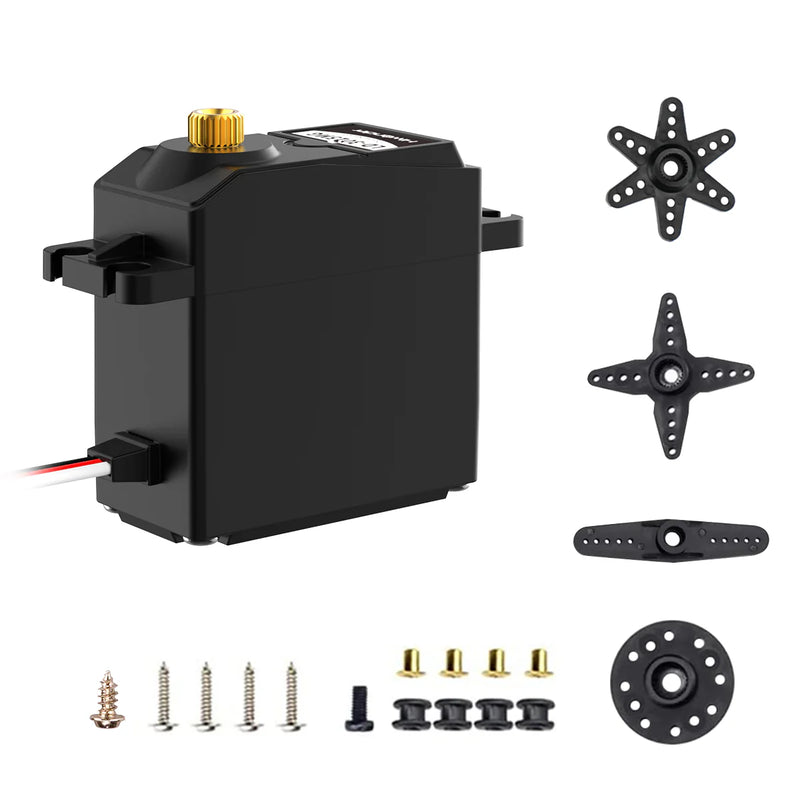 Load image into Gallery viewer, Hiwonder LD-3015MG Full Metal Gear Digital Servo with 17kg High Torque for RC Robot Car
