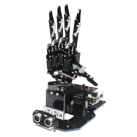 uHandbit: Hiwonder micro:bit Programmable Robotic Hand for AI Learning