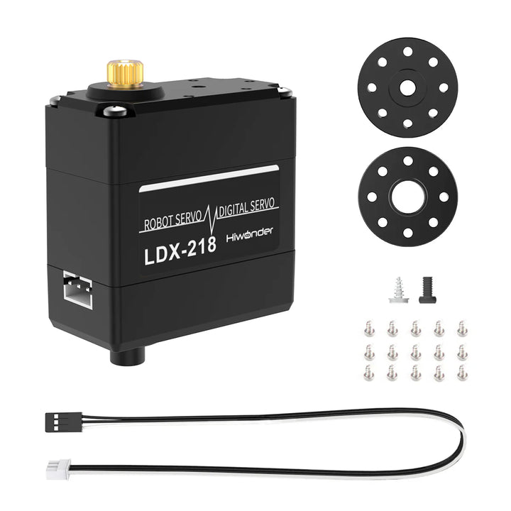 Hiwonder LDX-218 Full Metal Gear Digital Servo with Dual Ball Bearing for Robot