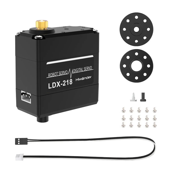 Hiwonder LDX-218 Full Metal Gear Digital Servo with Dual Ball Bearing for Robot