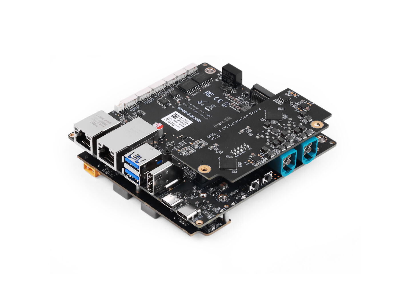 reComputer Mini J501 Carrier Board for Jetson AGX Orin™ with GMSL Extension