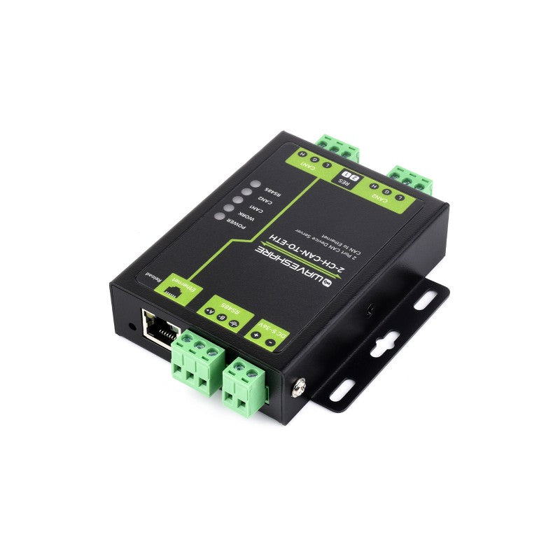 Industrial Grade 2-Ch CAN To Ethernet Server