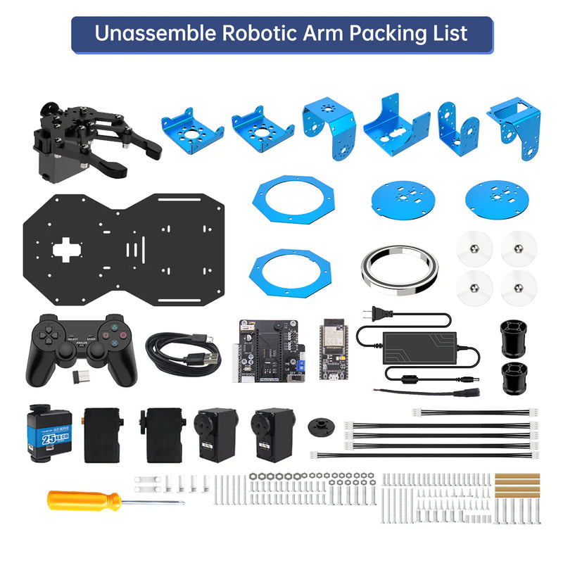 Load image into Gallery viewer, xArm ESP32 Bus Servo Robotic Arm Powered by Open-source ESP32 Python Programmable Robot
