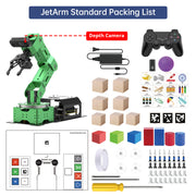 Hiwonder JetArm Pro ROS1 ROS2 3D Vision Robot, with Multimodal AI Mode