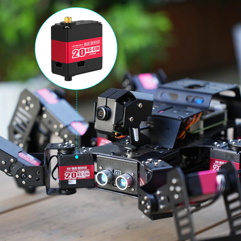 Load image into Gallery viewer, Hiwonder LX-224 Serial Bus Servo with Three Connectors /20KG Large Torque
