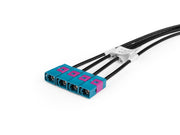 Mini-Fakra 4-in-1 Cable 0.5m Female-to-Female