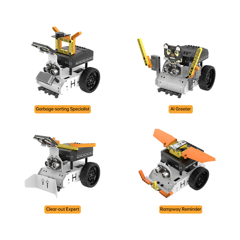 Load image into Gallery viewer, Hiwonder AiNova Pro 16-in-1 Programmable Building Robotic Kit
