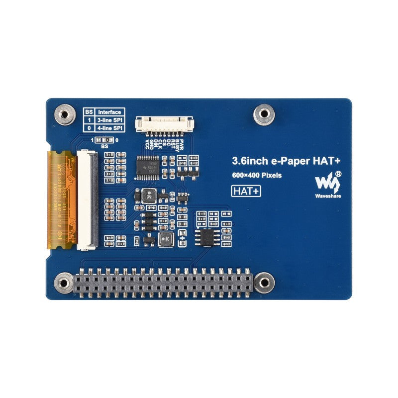 3.6inch E Ink Spectra 6 (E6) Full color E-Paper Display, 600×400 Pixels