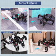 Spiderbot: Hiwonder Hexapod Programming Robot for Arduino