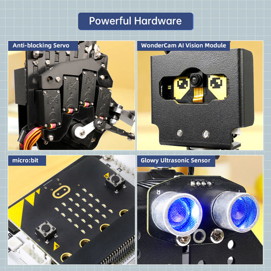 Open-Source Robotic Hand AiHand Powered by micro:bit V2