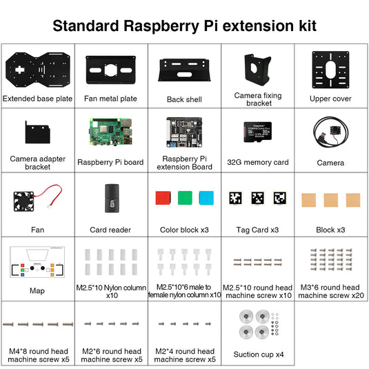 Modul Extention Raspberry Pi 4 Raspberry Pi 4B Extension Kit for xArm Robotic Arm with AI Vision ...