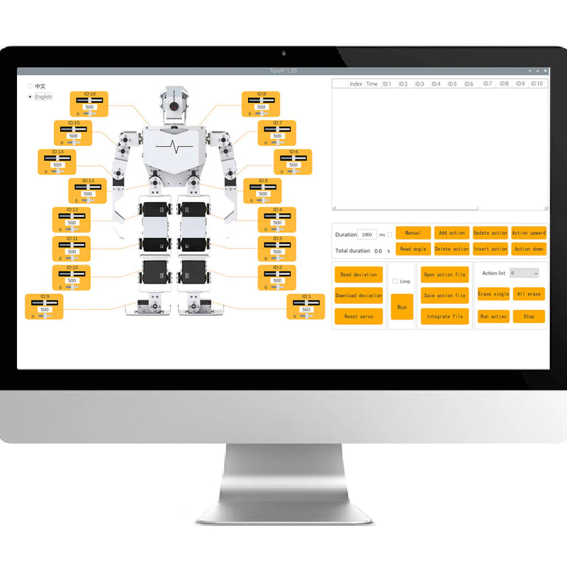 Load image into Gallery viewer, TonyPi Pro Hiwonder Humanoid Robot Professional Development Kit
