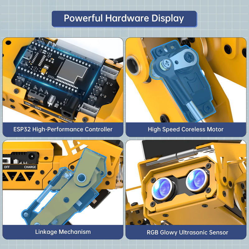 Load image into Gallery viewer, MechDog - Open Source AI Robot Dog with ESP32 Controller
