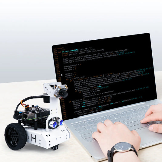 GoGoPi Hiwonder Raspberry Pi 5 Intelligent Vision Robot Car Python Pro ...