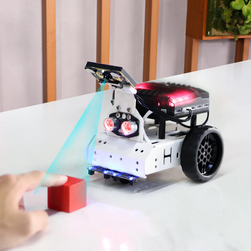 Load image into Gallery viewer, AiNova Intelligent Vision Robot Car Graphical Python/ Scratch Program
