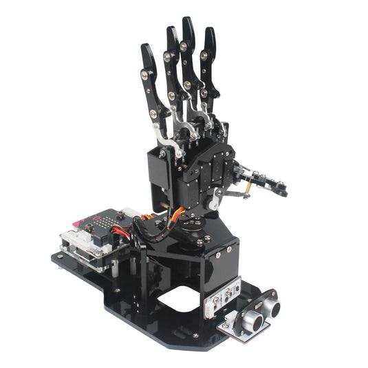 uHandbit: Hiwonder micro:bit Programmable Robotic Hand for AI Learning