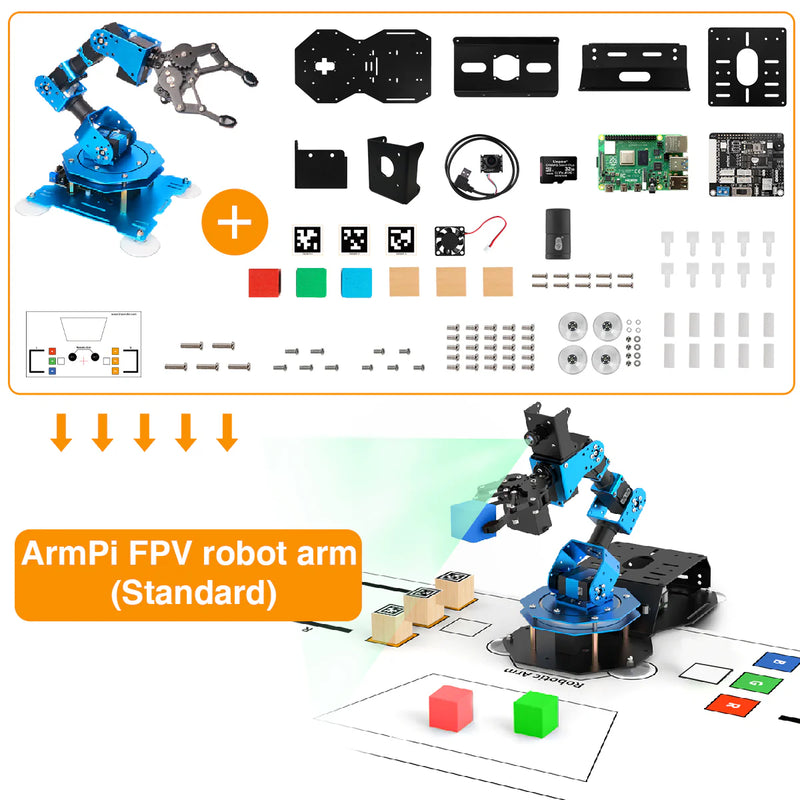 Load image into Gallery viewer, Raspberry Pi 4B Extension Kit for xArm Robotic Arm
