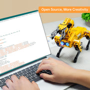 Hiwonder MechDog Pro Open-Source AI Robot Dog with Robot Arm
