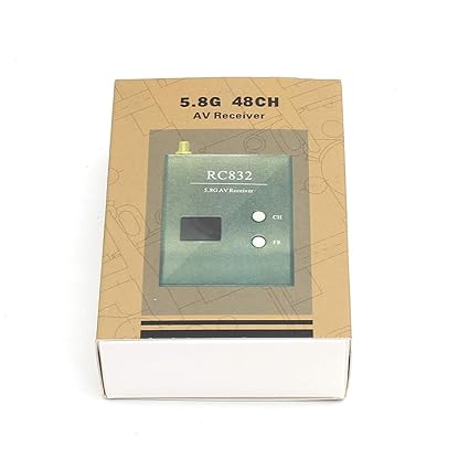 RC832H / RC832 AV Wireless Receiver - 5.8G 600MW 48CH/40CH