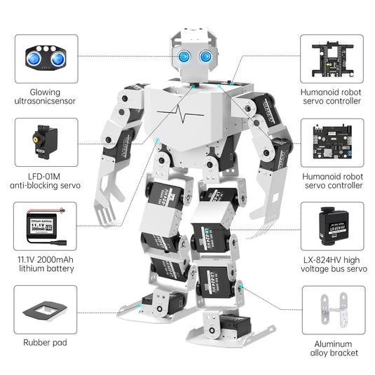 Hiwonder Tonybot Humanoid Robot with AI Vision & Voice Interaction