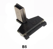 كابل تمديد مسطح (Ribbon) من نوع FFC بموصلات Type-C وMini وMicro USB