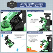 Hiwonder JetAuto Pro AI Robot Car with 6DOF Vision Robotic Arm, Support ROS1 ROS2