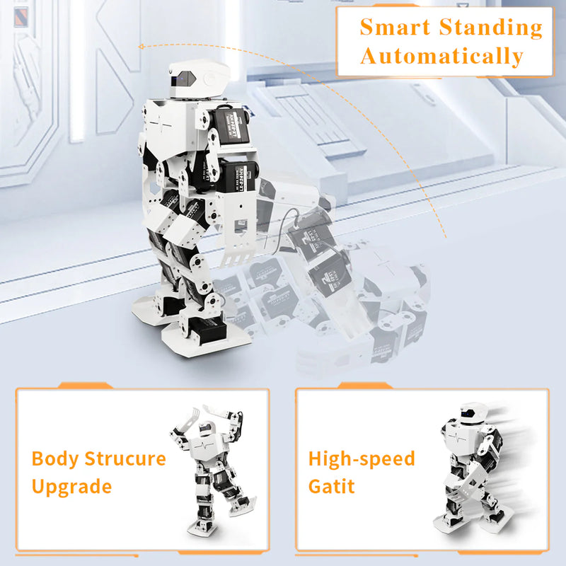 Load image into Gallery viewer, H5S Hiwonder 16DOF Intelligent Humanoid Robot
