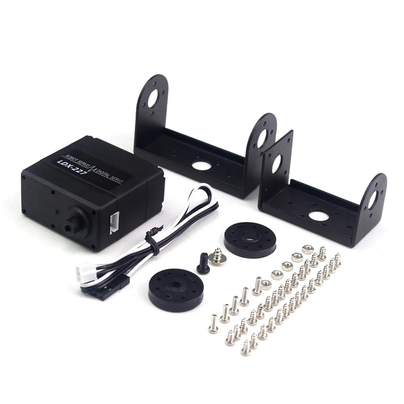Load image into Gallery viewer, Hiwonder LDX-227 Full Metal Gear Digital Servo with Dual Ball Bearing for Robot(Control Angle 270)
