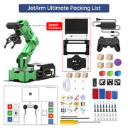 Hiwonder JetArm Pro ROS1 ROS2 3D Vision Robot, with Multimodal AI Mode
