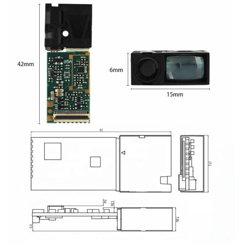 Load image into Gallery viewer, Meskernel LDL-40 Infrared Laser Precision Range Sensor (40m)
