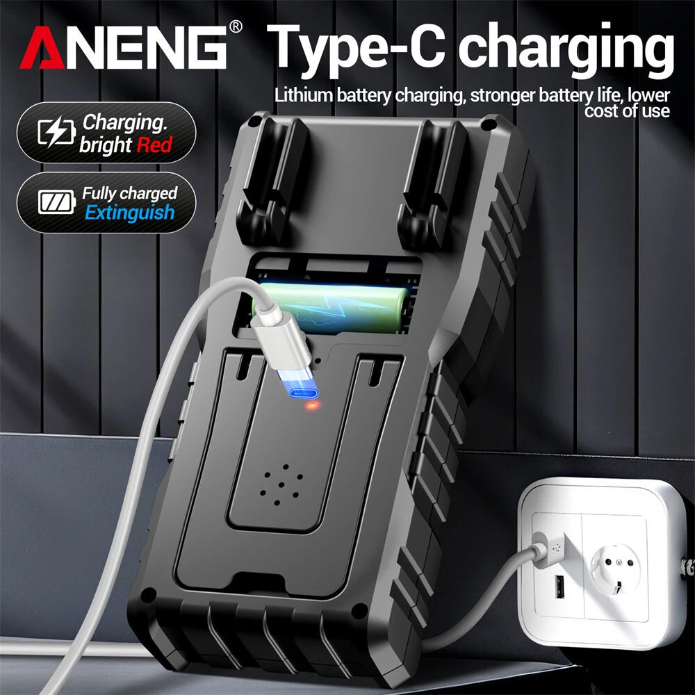 Aneng SZ818 PRO Multimeter with Type C Rechargeable Lithium Battery