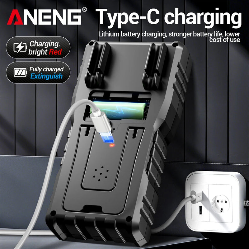 Load image into Gallery viewer, Aneng SZ818 PRO Multimeter with Type C Rechargeable Lithium Battery
