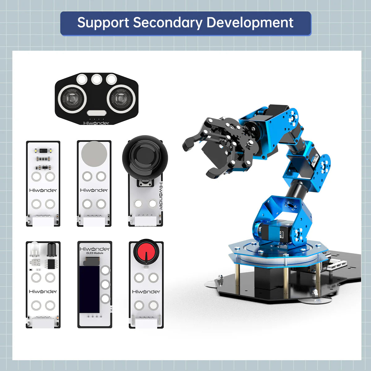 xArm ESP32 Bus Servo Robotic Arm Powered by Open-source ESP32 Python Programmable Robot