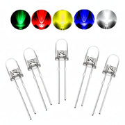 Transparent 5mm LED (Pack of 10)