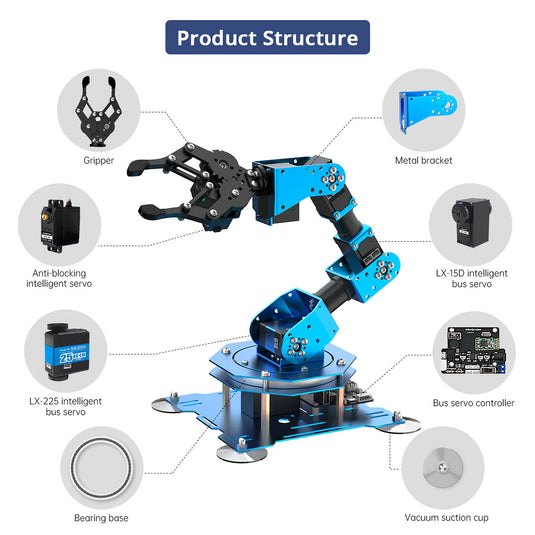 xArm UNO Robotic Arm Kit with Sensor Development Kit