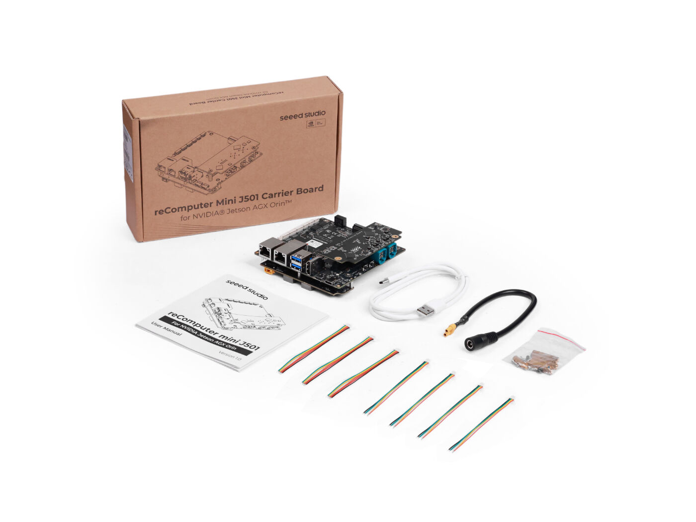 reComputer Mini J501 Carrier Board for Jetson AGX Orin™ with GMSL Extension