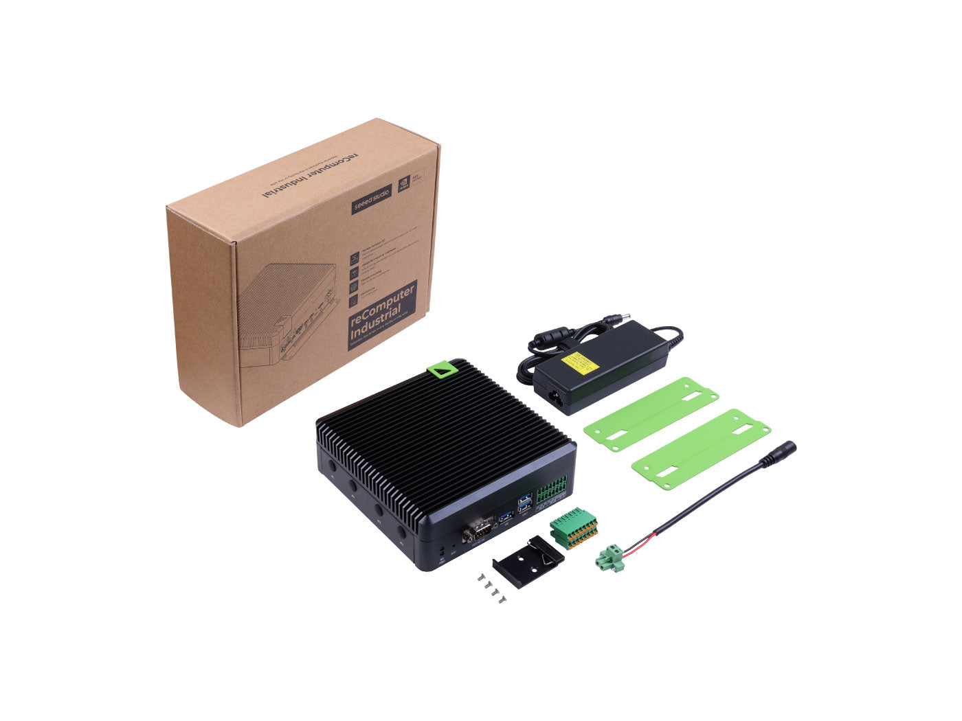 reComputer Industrial J4012- Fanless Edge AI Device with Jetson Orin NX 16GB