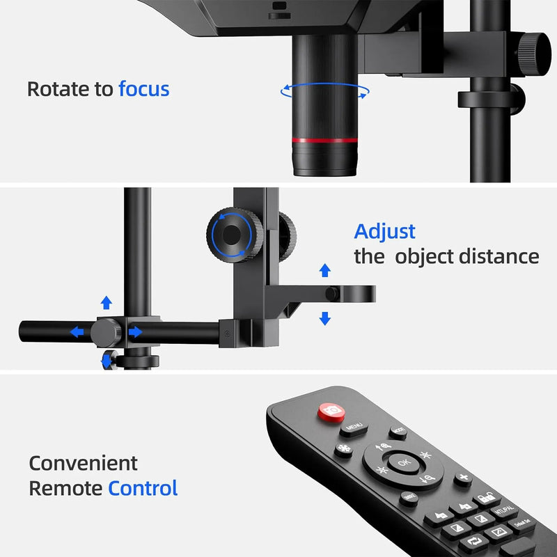 Load image into Gallery viewer, AD409 Max 10inch HDMI Digital Microscope with Endoscope
