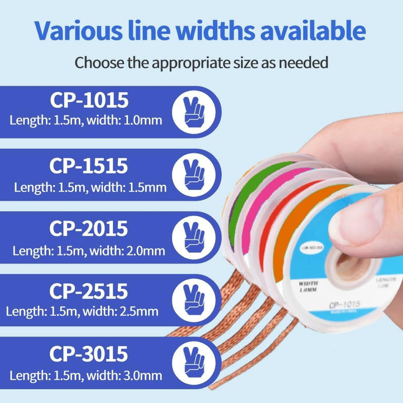 Load image into Gallery viewer, Solder Wick (Desoldering Braid) – Copper, Fluxed
