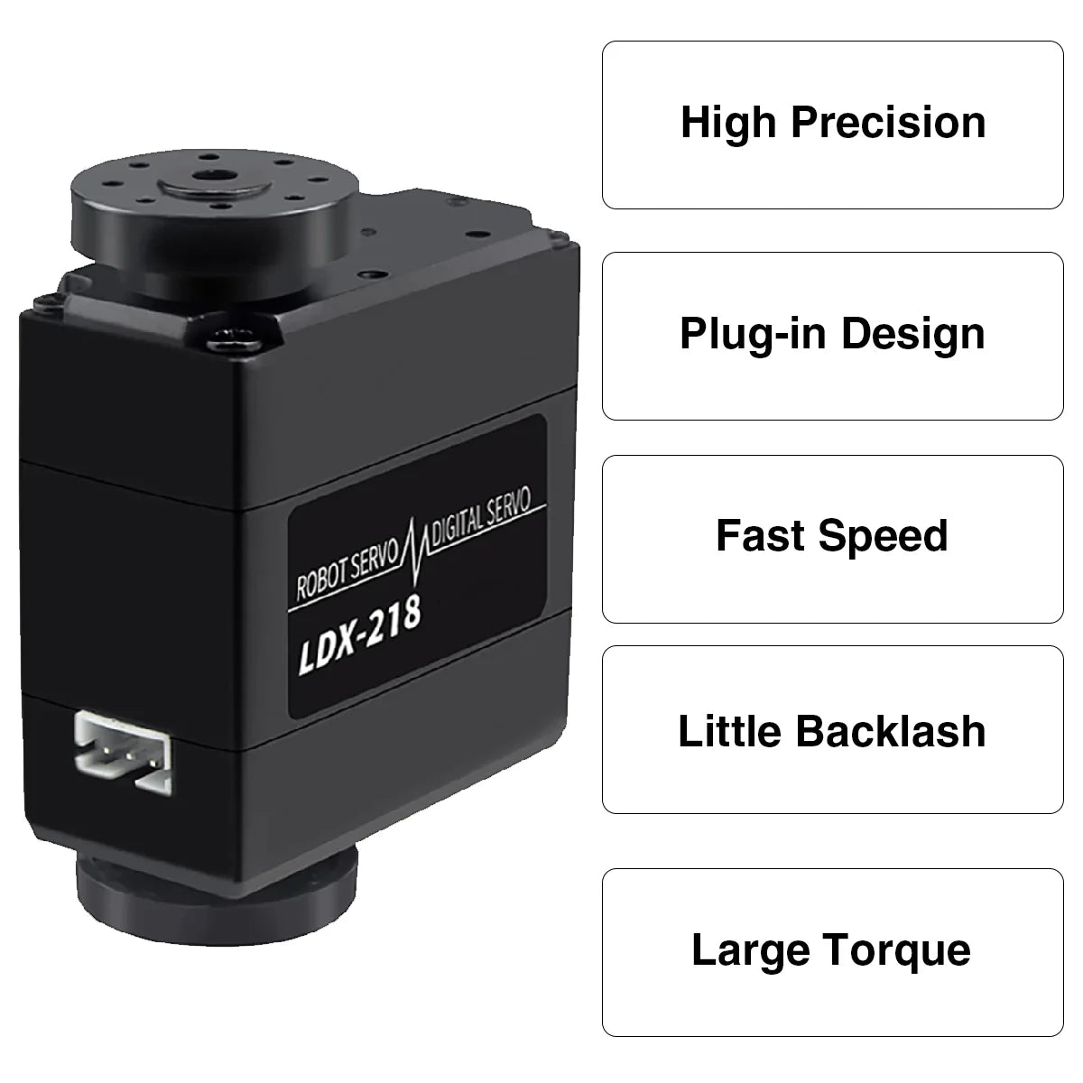 Hiwonder LDX-218 Full Metal Gear Digital Servo with Dual Ball Bearing for Robot