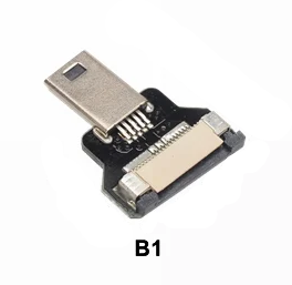 كابل تمديد مسطح (Ribbon) من نوع FFC بموصلات Type-C وMini وMicro USB