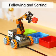 MasterPi AI Vision Chassis with Mecanum Wheels and Robot Arm
