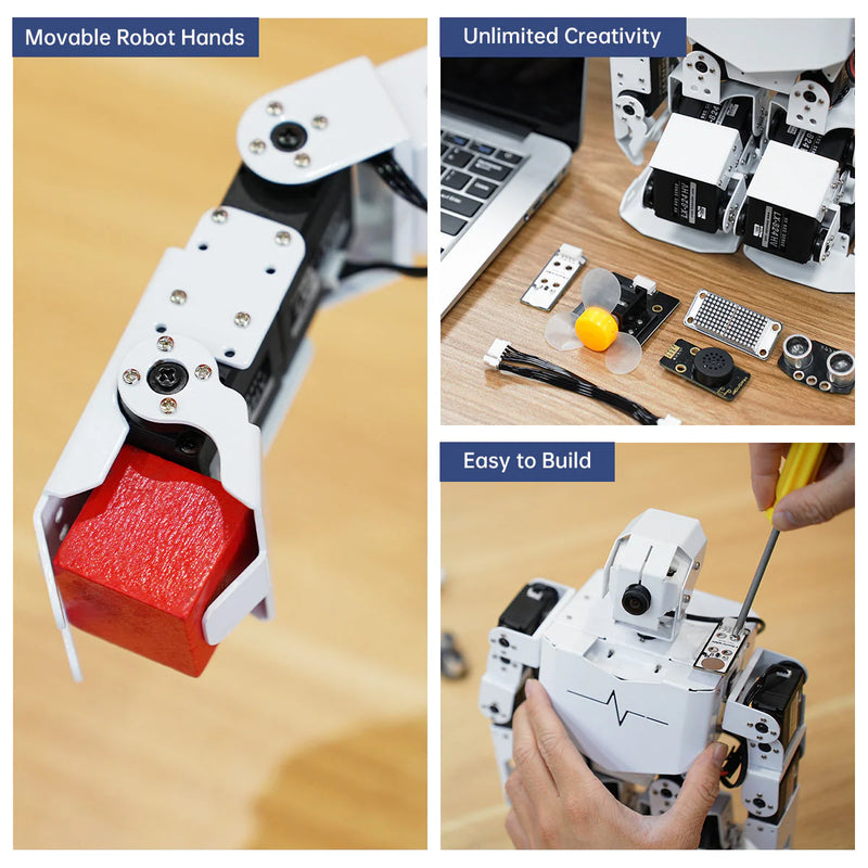 Load image into Gallery viewer, TonyPi Pro Hiwonder Humanoid Robot Professional Development Kit
