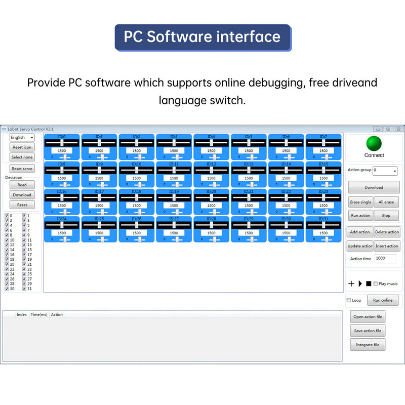 Load image into Gallery viewer, LSC-16: Hiwonder 16 Channel Servo Controller with Over-Current Protection
