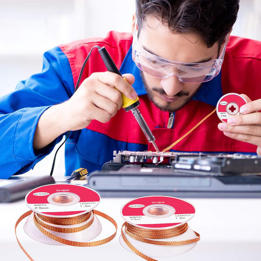 Solder Wick (Desoldering Braid) – Copper, Fluxed