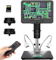 AD246S-M/AD249S-M 3 lenses 10/7 inch LCD HDMI Digital Microscope